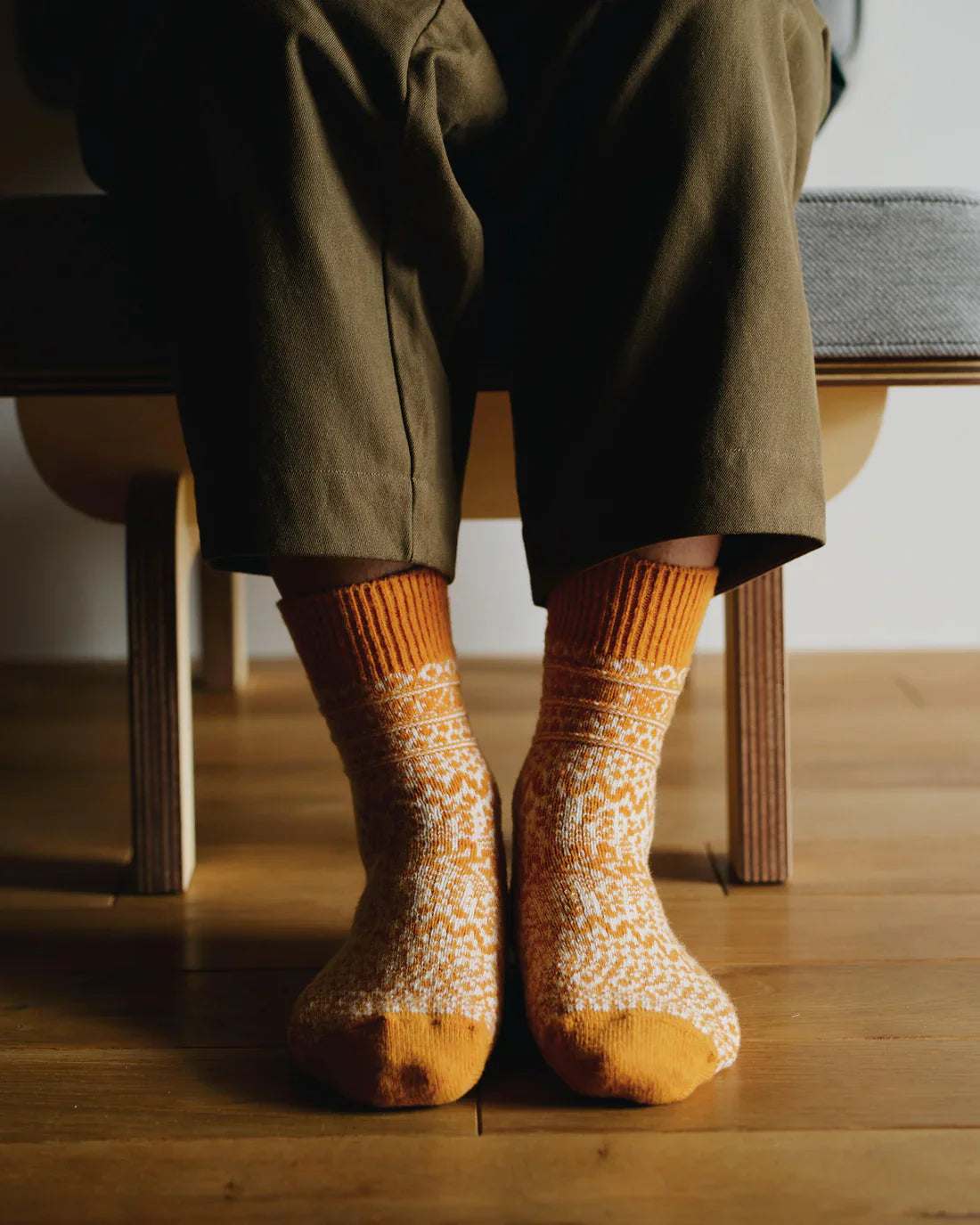 Nishiguchi Kutsushita - Oslo Jacquard Wool Socks