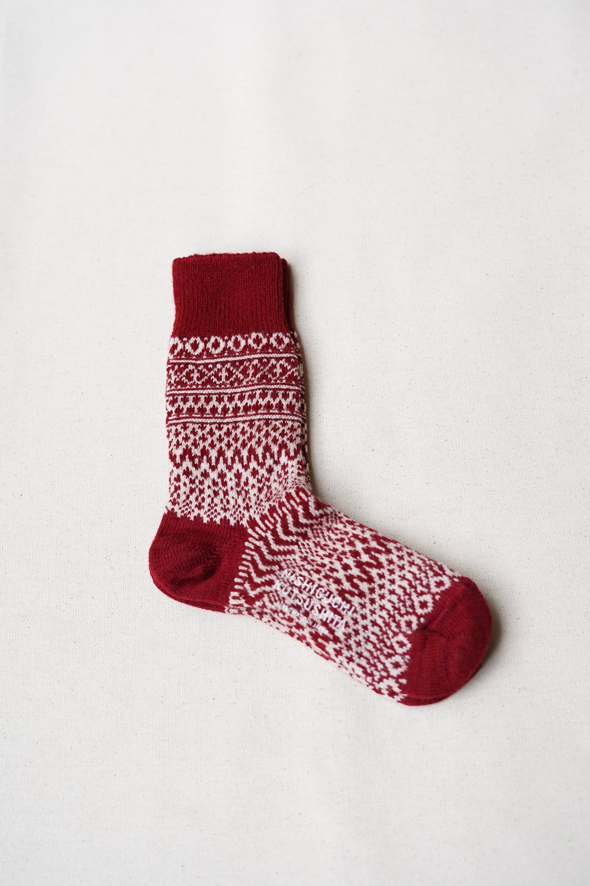 Nishiguchi Kutsushita - Oslo Jacquard Wool Socks