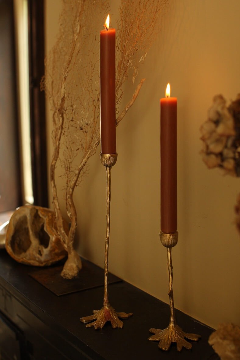 Misty Tree Candle Holder