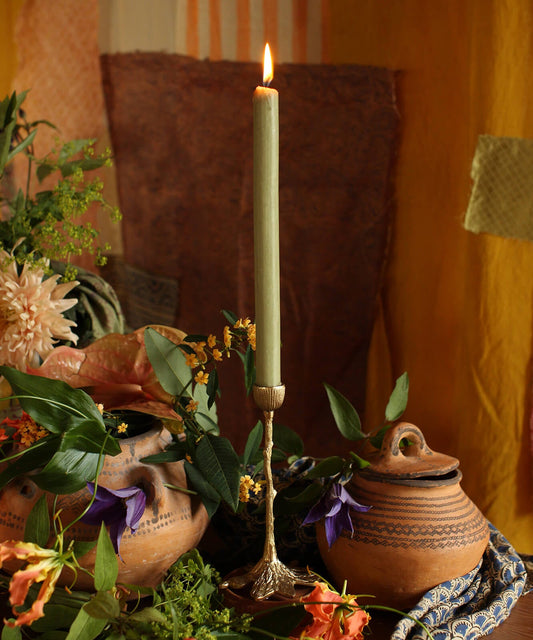 Misty Tree Candle Holder