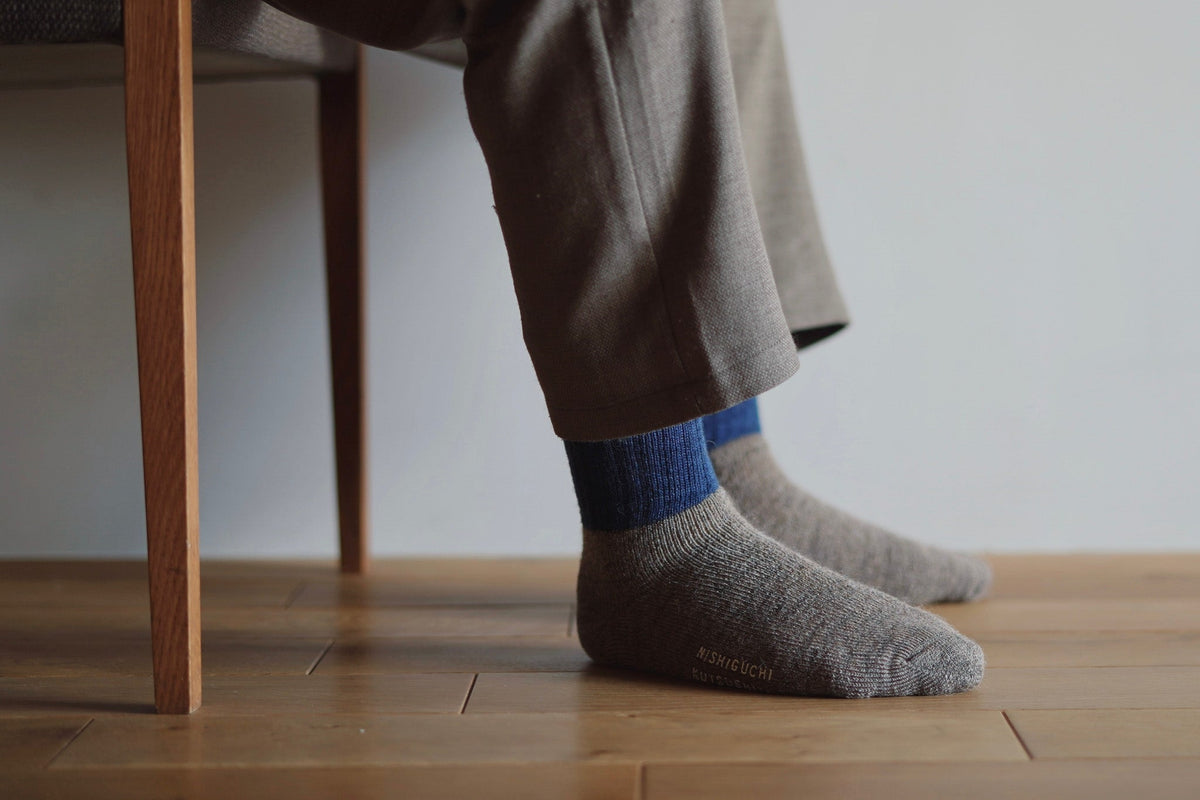 Nishiguchi Kutsushita - Oslo Mohair Wool Pile Socks