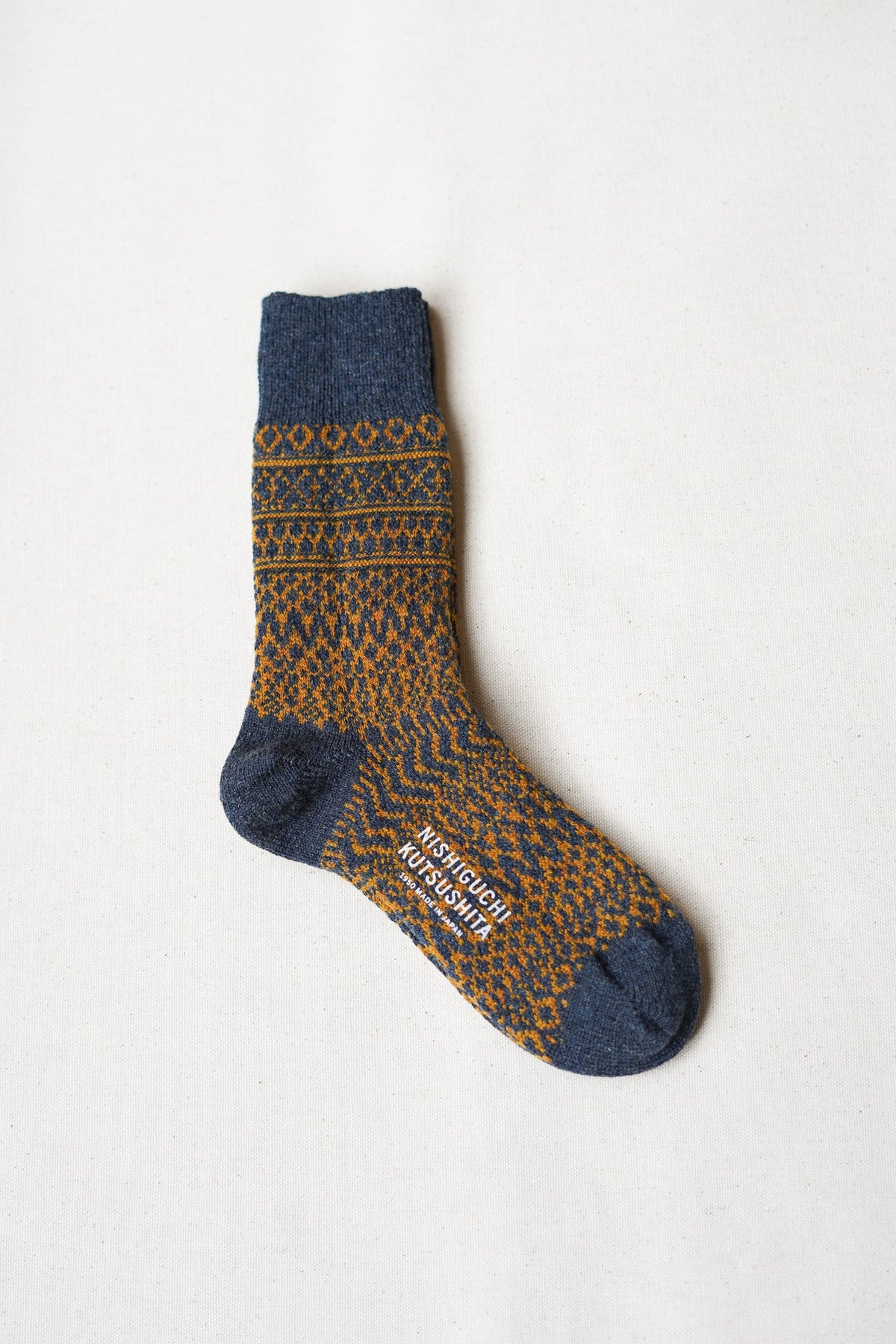Nishiguchi Kutsushita - Oslo Jacquard Wool Socks