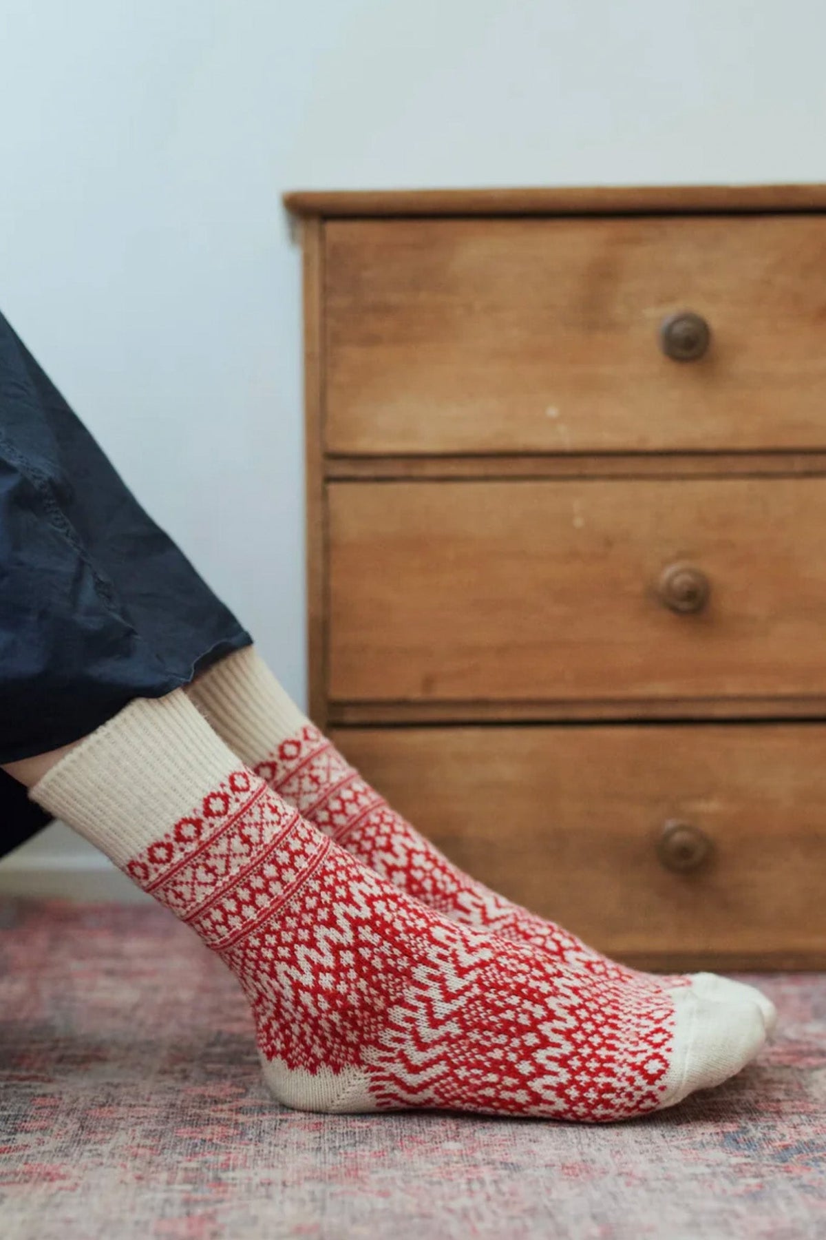 Nishiguchi Kutsushita - Oslo Jacquard Wool Socks