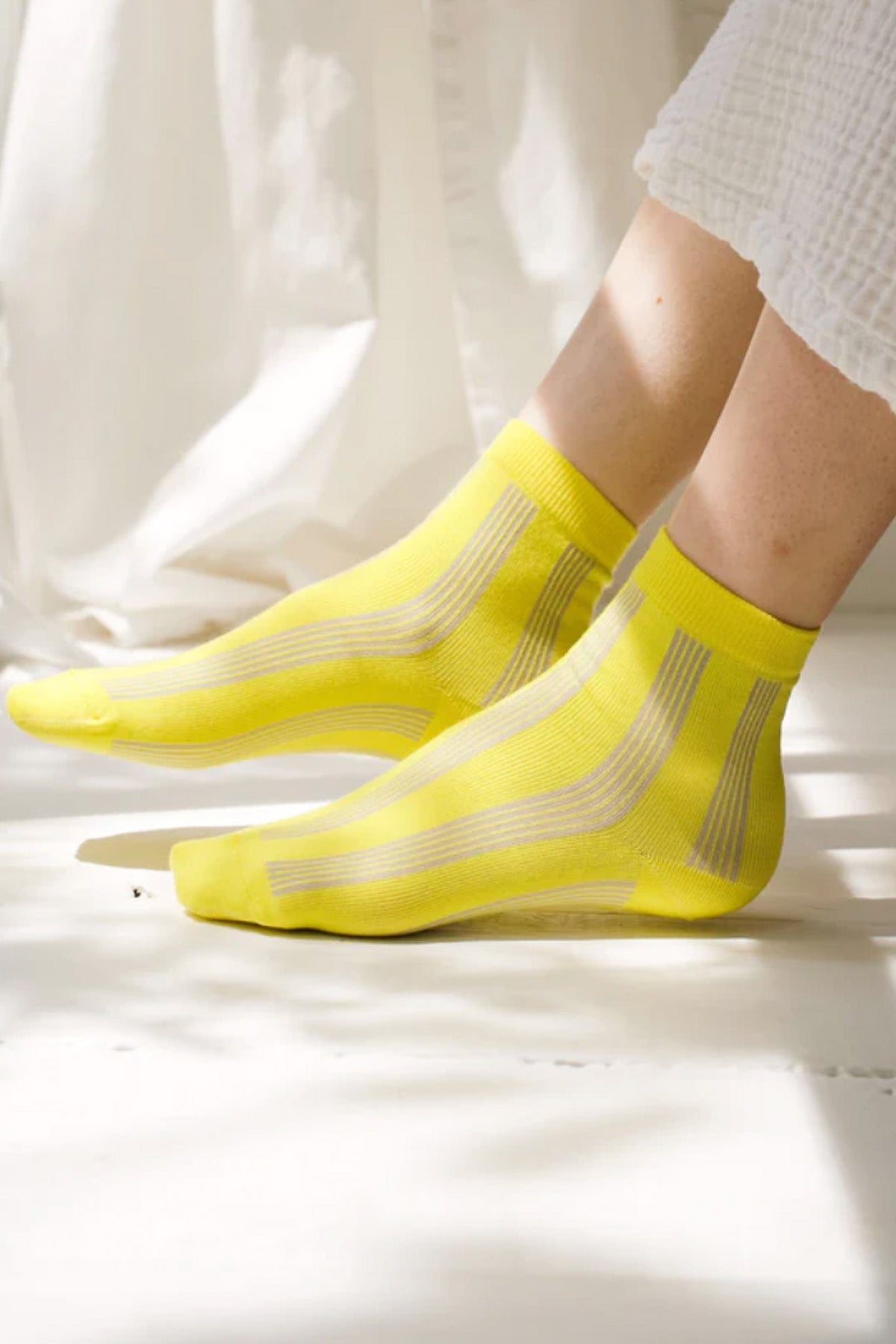 Memeri - Supima Cotton Striped Socks